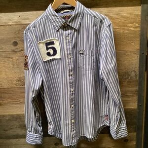 Canterbury of New Zealand Button Up Shirt, Mens Size L